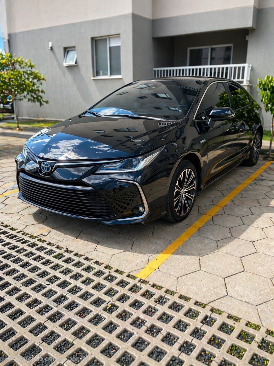 Toyota Corolla Altis Hybrid da Uni Executivo